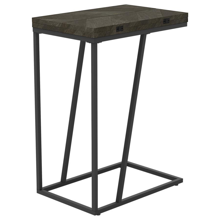 Carly - Expandable Engineered Wood C-Shaped Side Table by CoasterEveryday | Bel Furniture