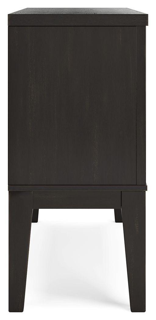 Galliden - Black - Dining Room Server by Signature Design by Ashley® | Bel Furniture