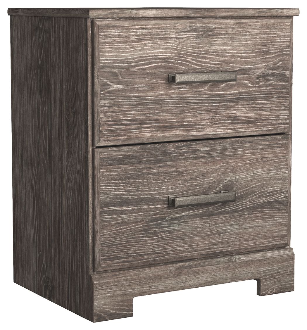 Ralinksi - Gray - Two Drawer Night Stand by Signature Design by Ashley® | Bel Furniture