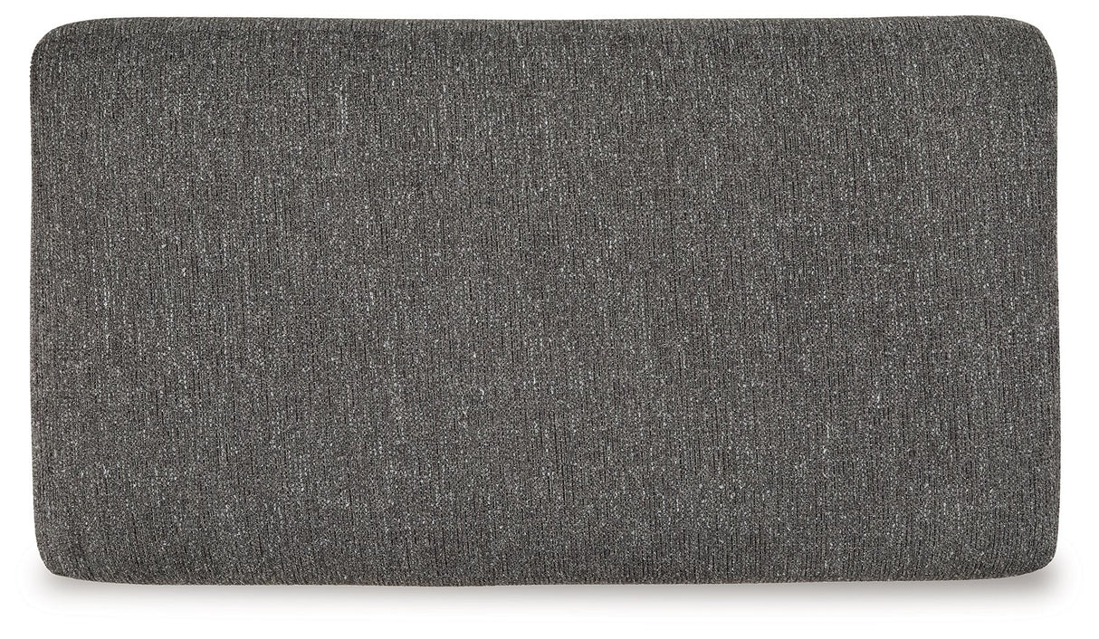 Gardiner - Pewter - Ottoman by Signature Design by Ashley® | Bel Furniture