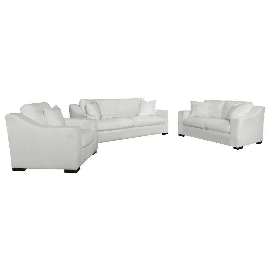 Ashlyn - Upholstered Sloped Arm Sofa Set by CoasterElevations | Bel Furniture