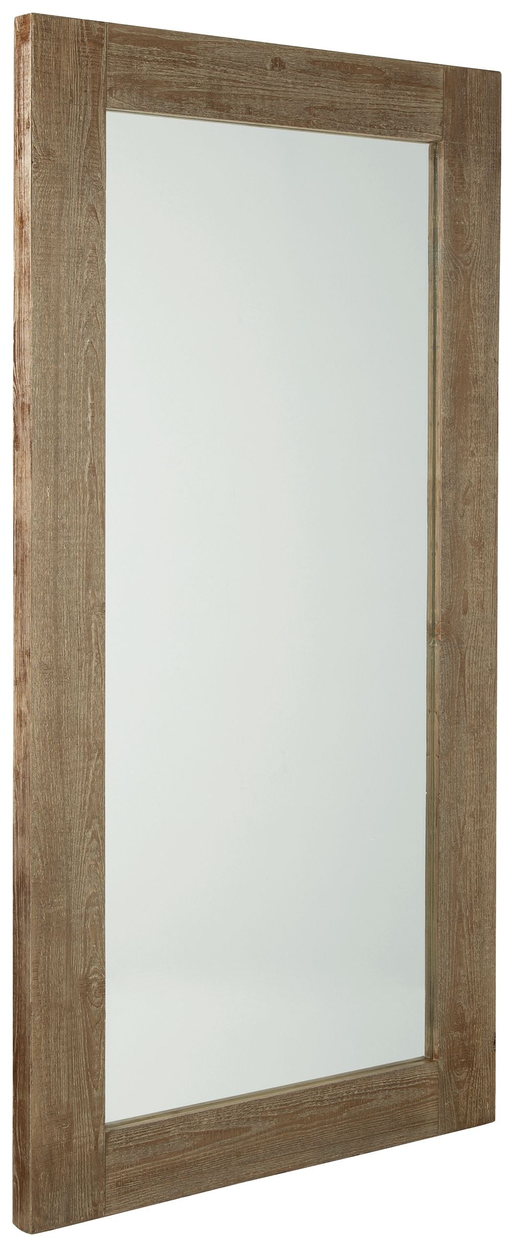Waltleigh - Distressed Brown - Floor Mirror by Signature Design by Ashley® | Bel Furniture