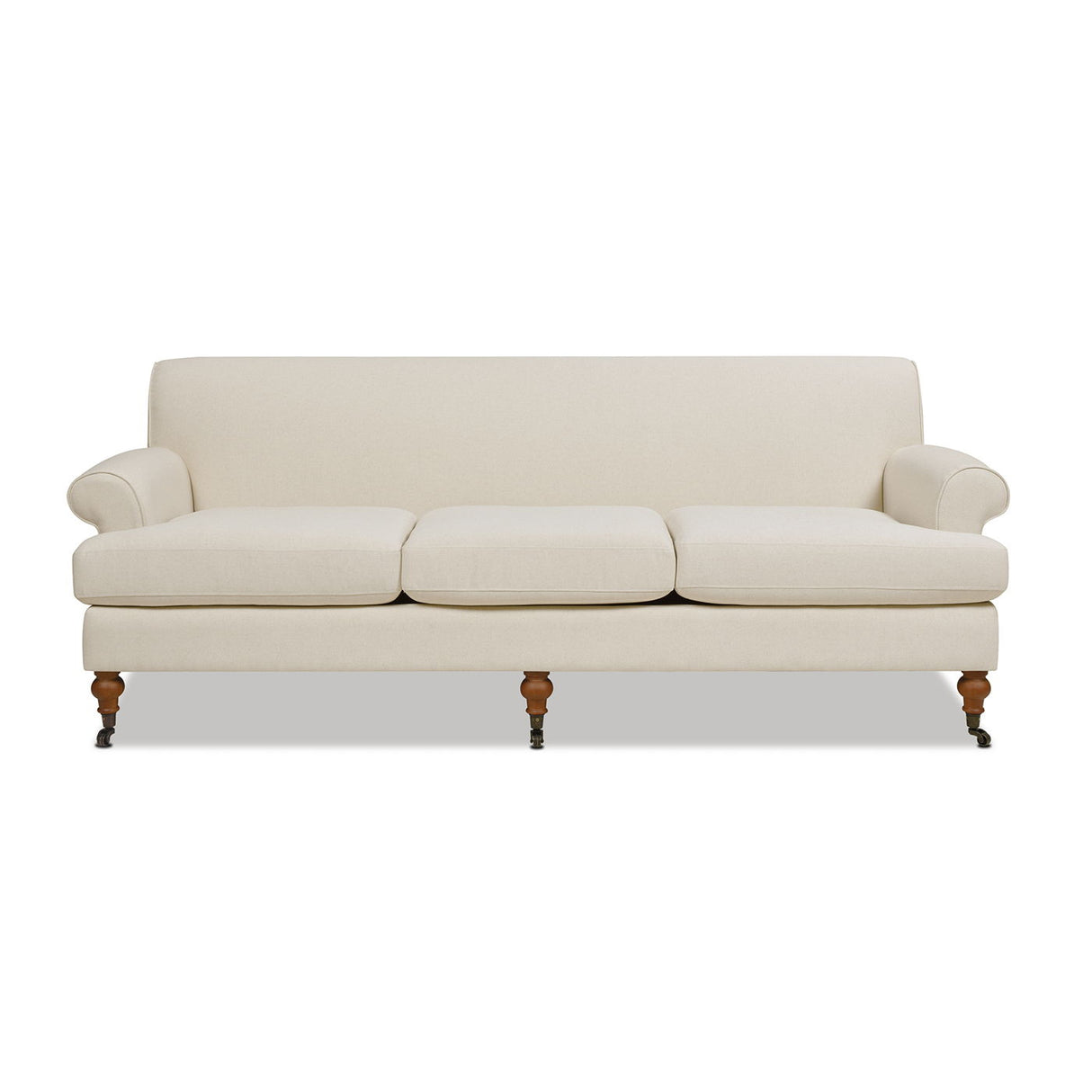 Alana Lawson - Three Cushion Tightback Sofa by Jennifer Taylor Home | Bel Furniture