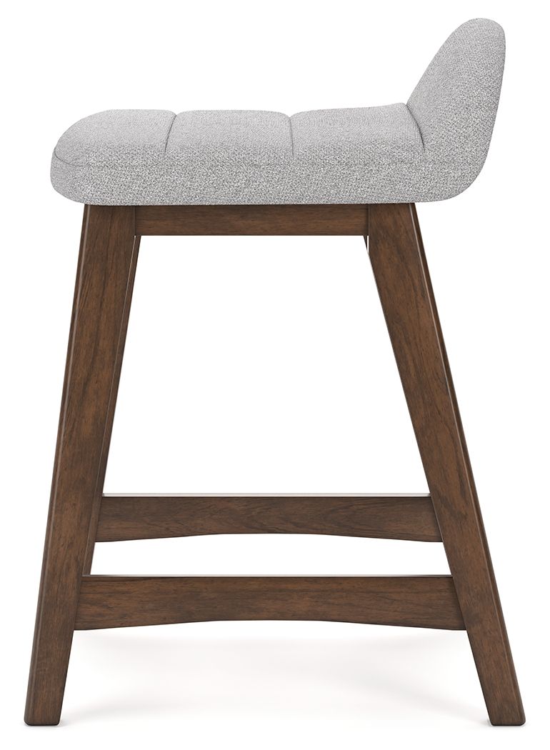Lyncott - Upholstered Barstool (Set of 2) by Signature Design by Ashley® | Bel Furniture