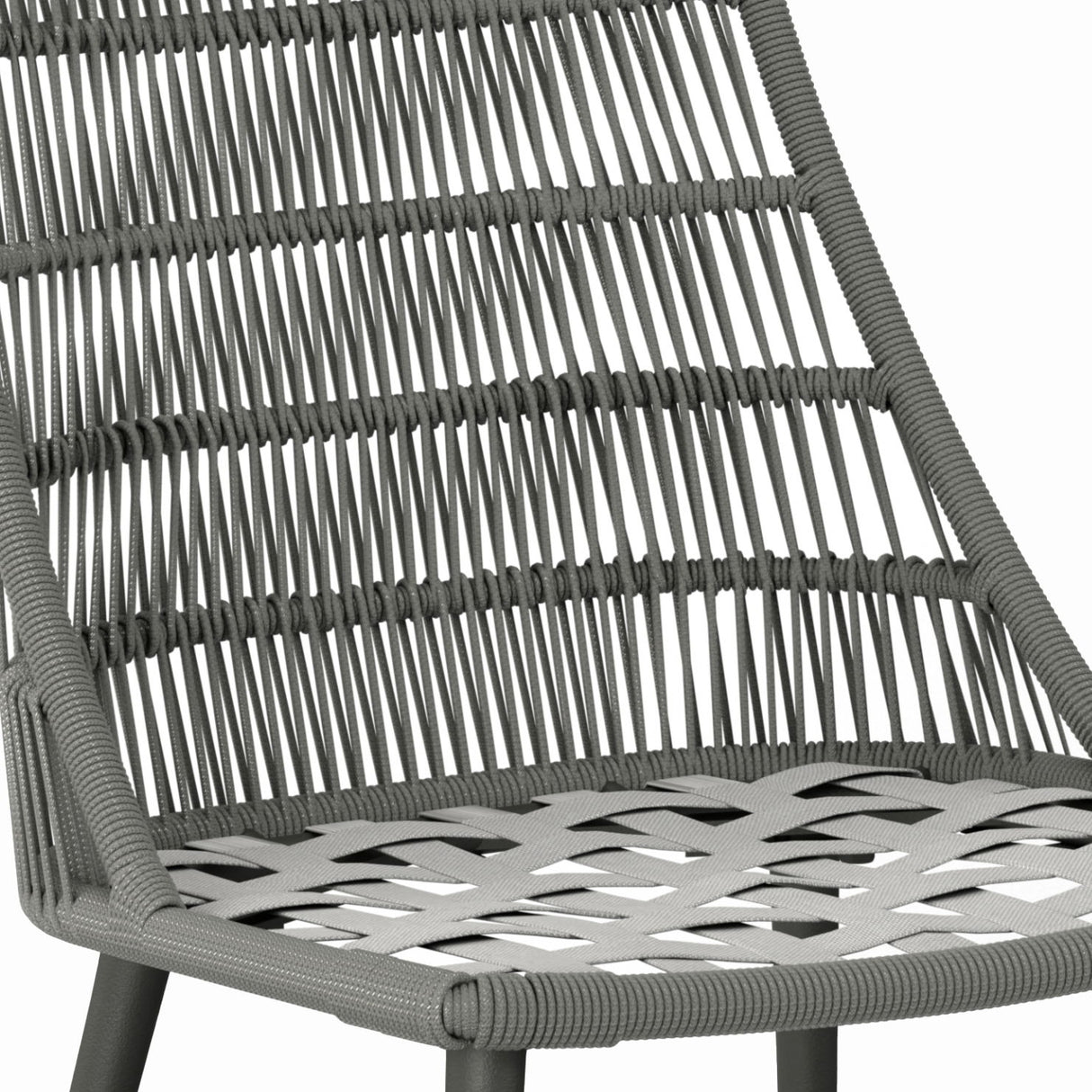 Beachside - Outdoor Dining Chair (Set of 2) - Gray by Simpli-Home | Bel Furniture