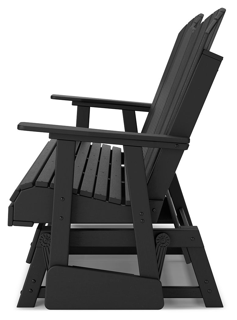 Hyland Wave - Glider Loveseat by Signature Design by Ashley® | Bel Furniture