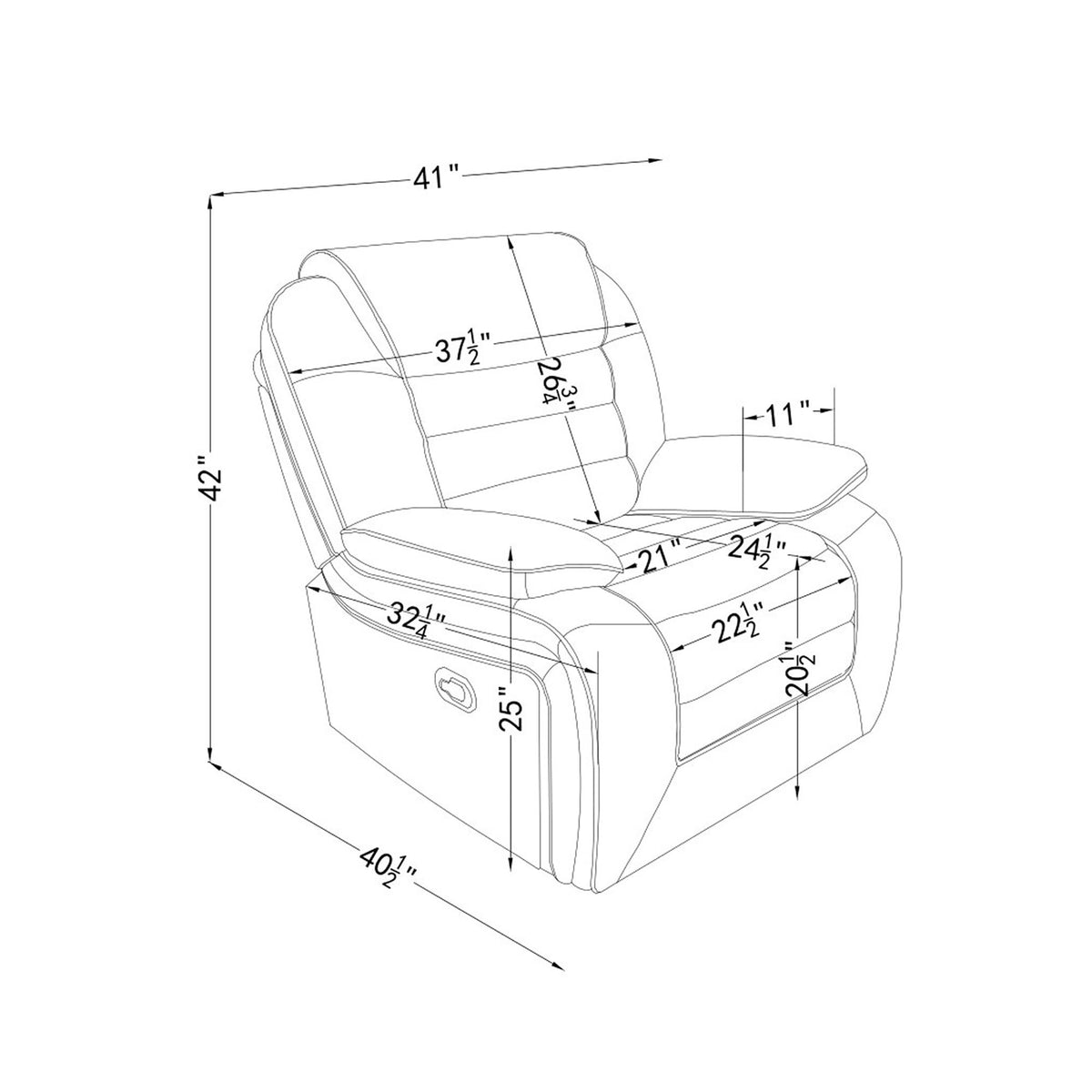 Lucius - Reclining Set