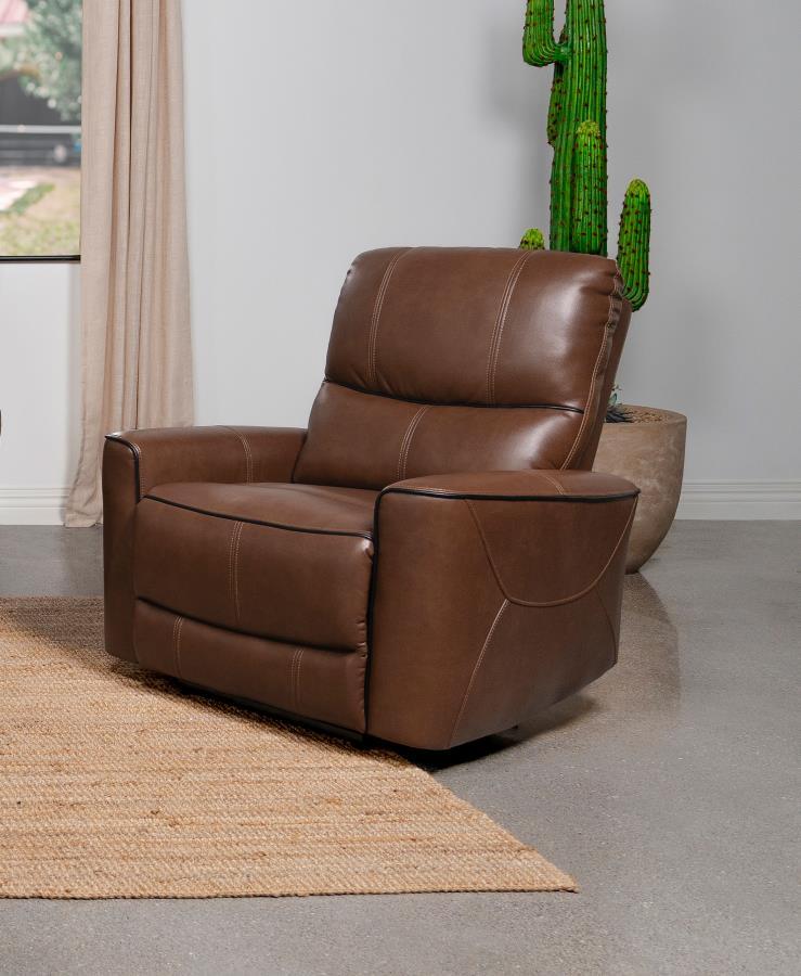 Greenfield - Upholstered Power Recliner Chair by Coaster Fine Furniture | Bel Furniture