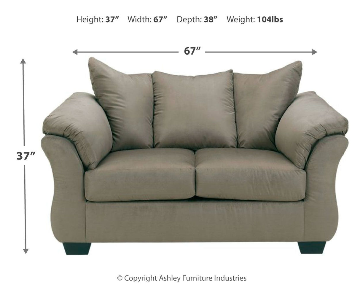 Darcy - Stationary Loveseat by Signature Design by Ashley® | Bel Furniture