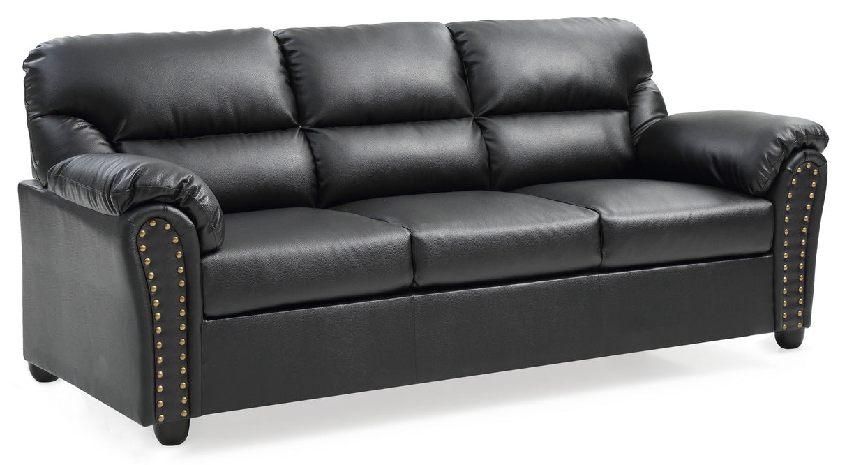 Olney - Sofa - Black by Glory Furniture | Bel Furniture