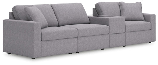 Modmax - Straight Sectional - Granite
