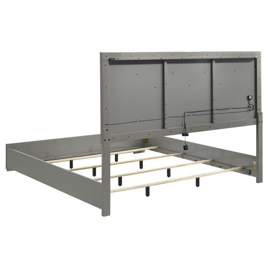 Ives - Panel Bed LED Headboard by Coaster Fine Furniture | Bel Furniture