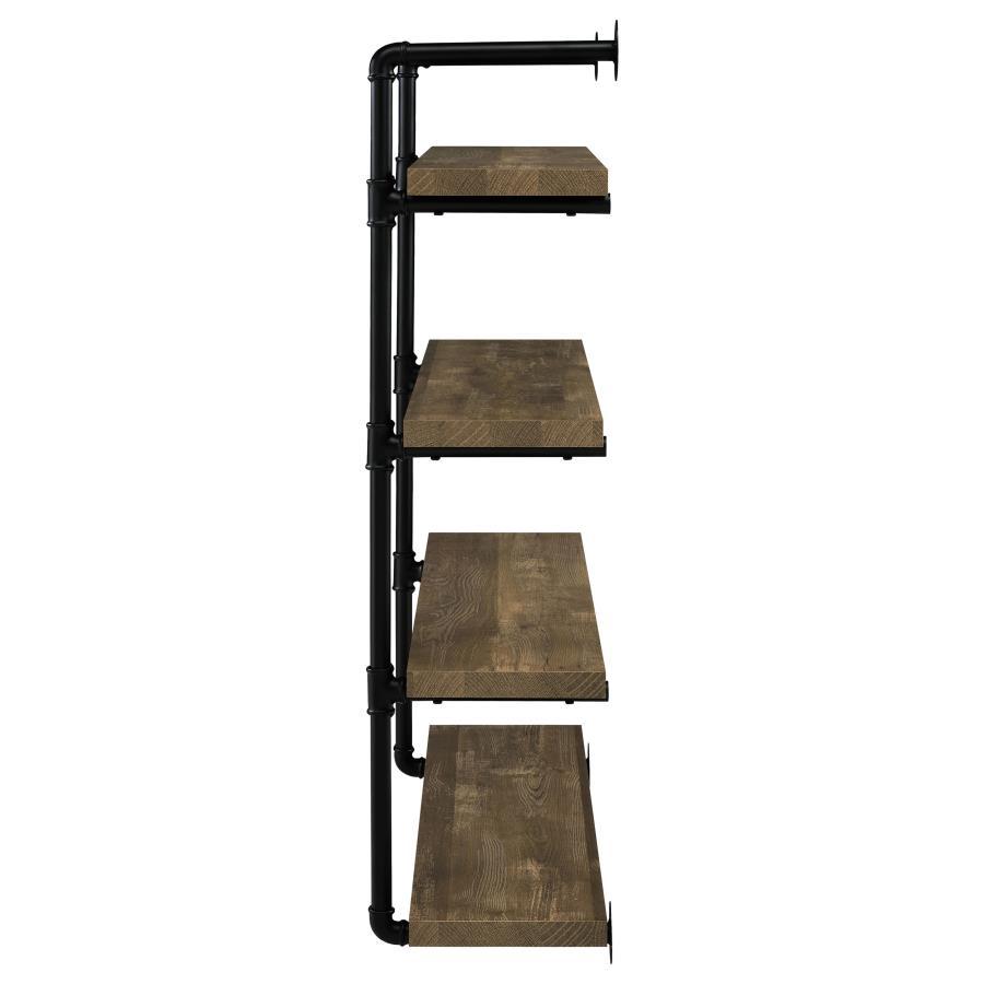 Elmcrest - 4-Shelf Wall Bookshelf by CoasterEveryday | Bel Furniture