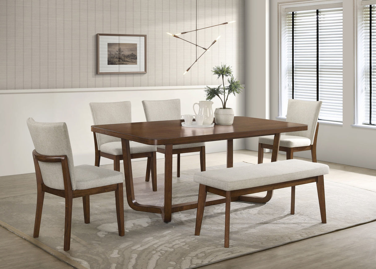 Salerno - Dining Table - Brown by Crown Mark | Bel Furniture