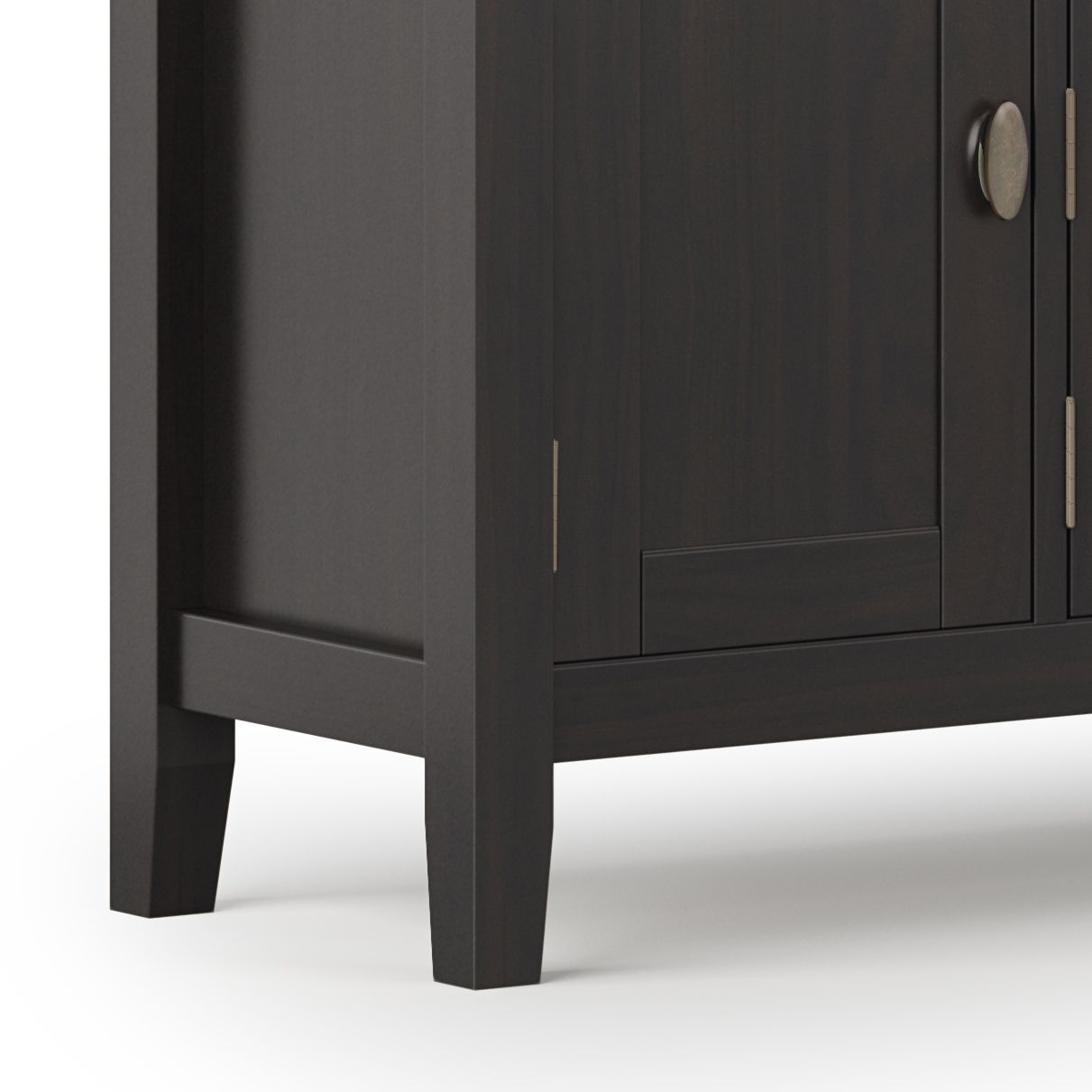 Redmond - TV Media Stand - Hickory Brown by Simpli-Home | Bel Furniture