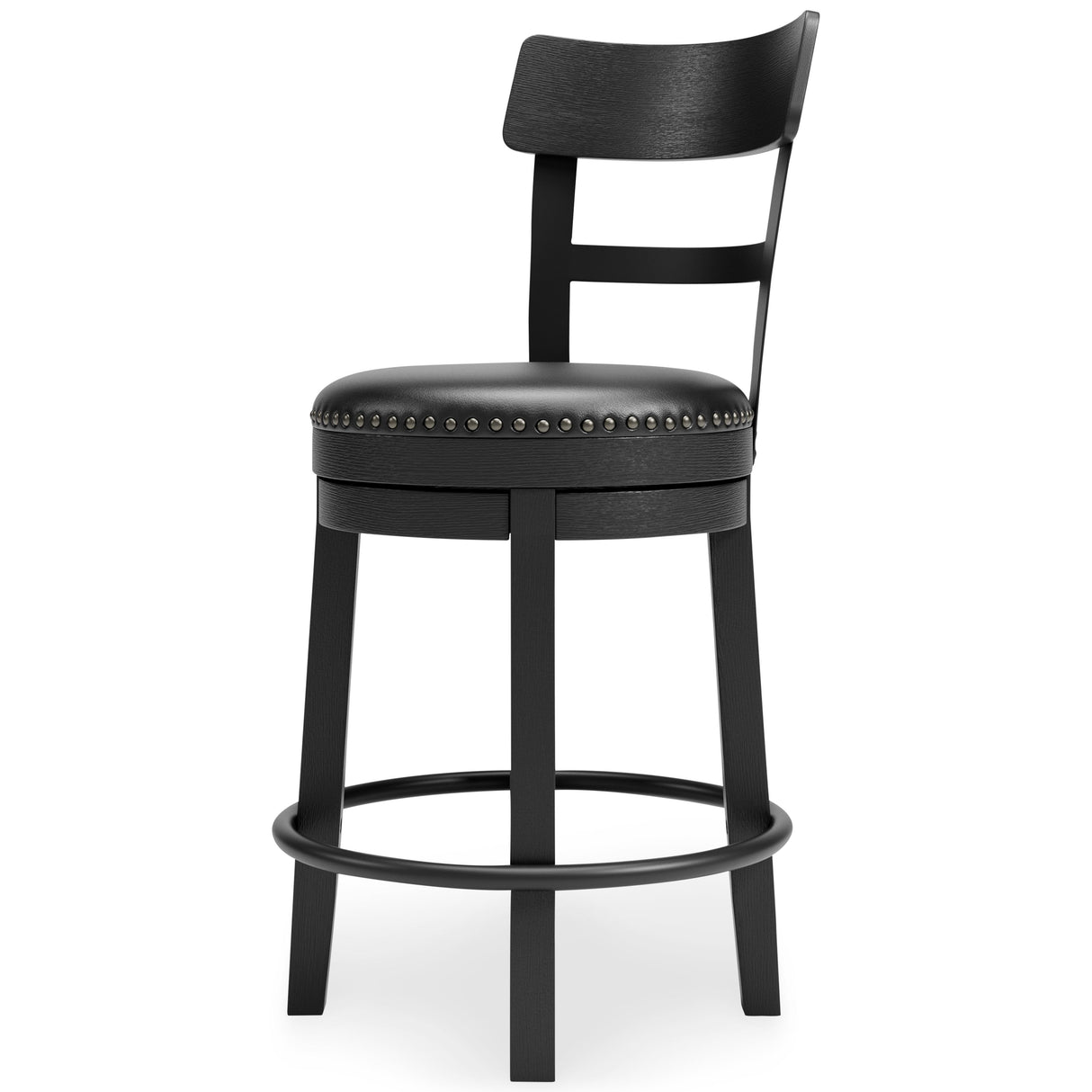 Valebeck - Full Back Swivel Stool by Signature Design by Ashley® | Bel Furniture