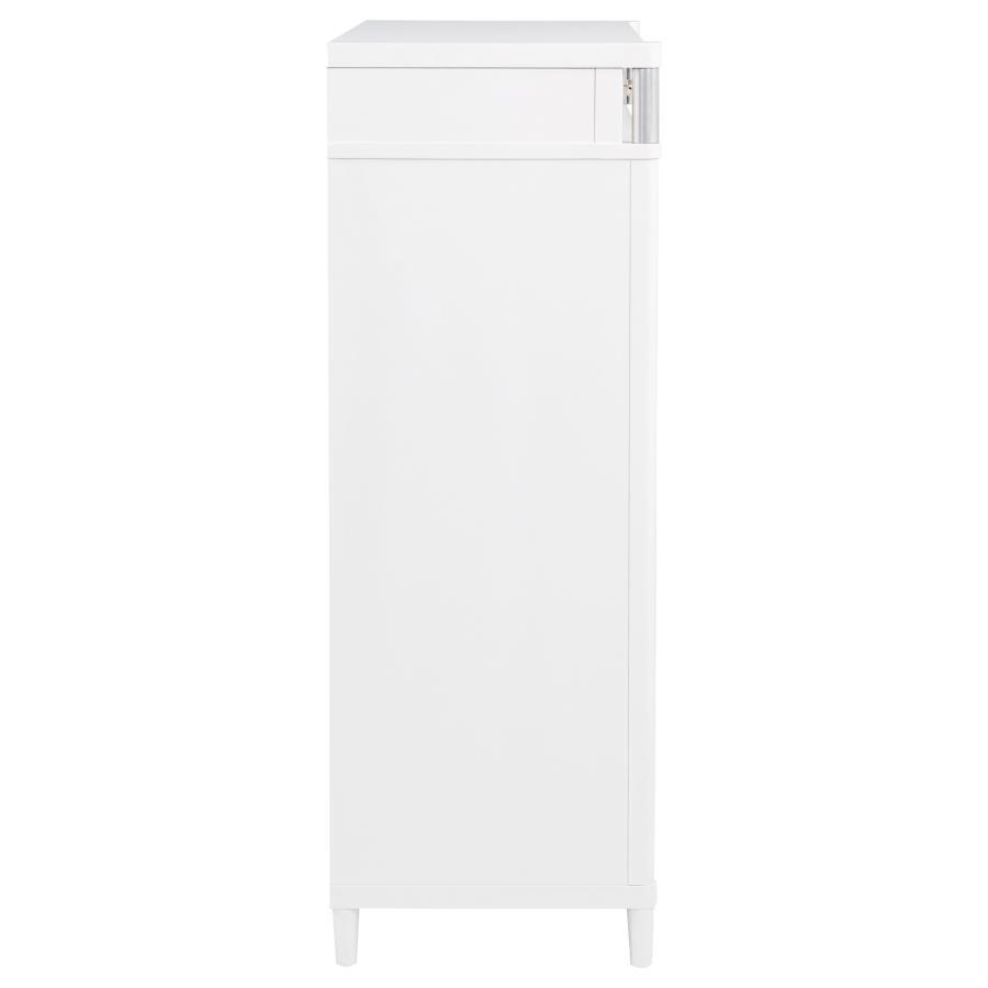 Gracemont - 5-Drawer Bedroom Chest Of Drawers - White