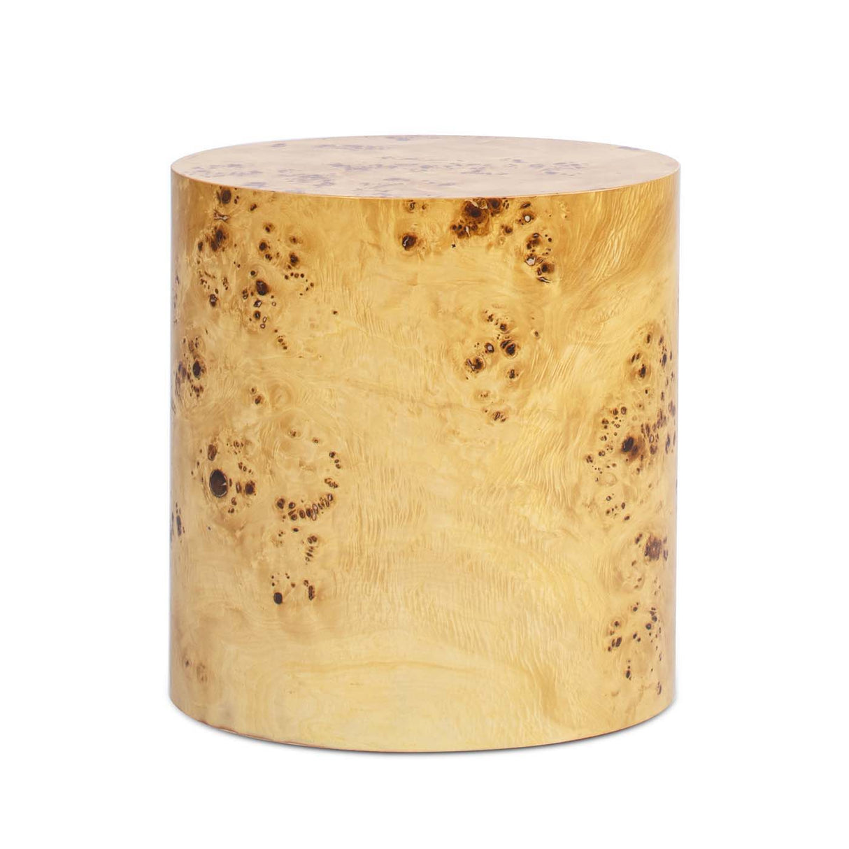 Nebula - Accent Oval Pillar Side Table by Jennifer Taylor Home | Bel Furniture