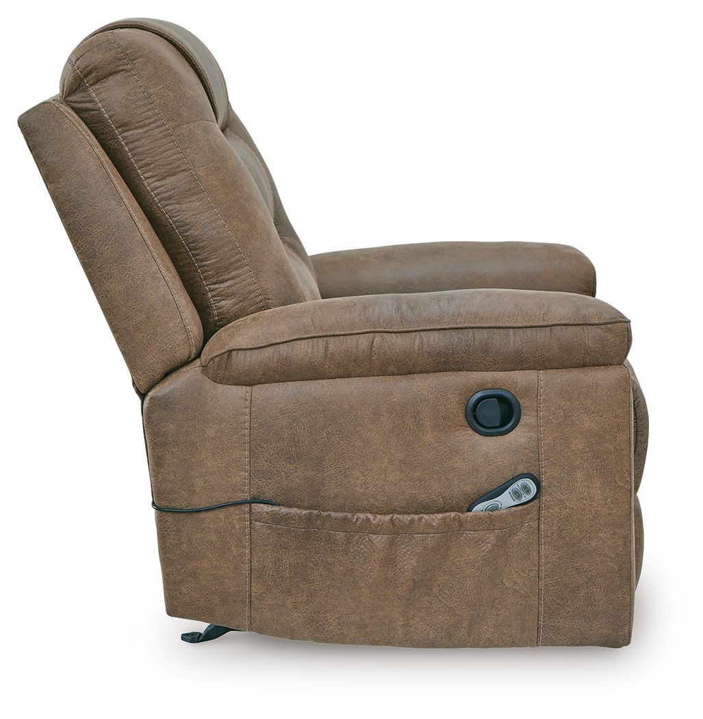 Stockworth - Earth - Rocker Recliner by Signature Design by Ashley® | Bel Furniture