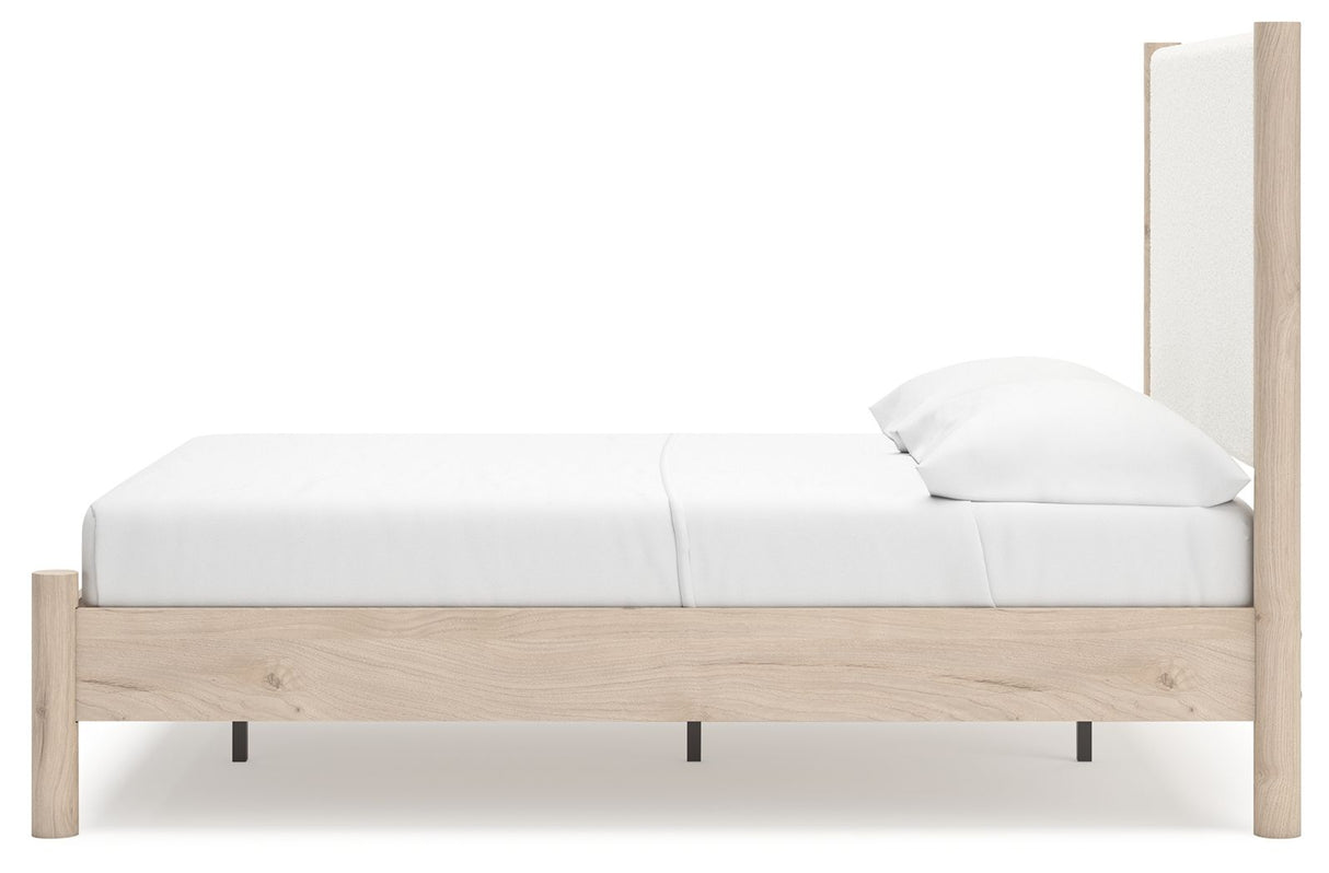 Cadmori - Upholstered Panel Bed by Signature Design by Ashley® | Bel Furniture