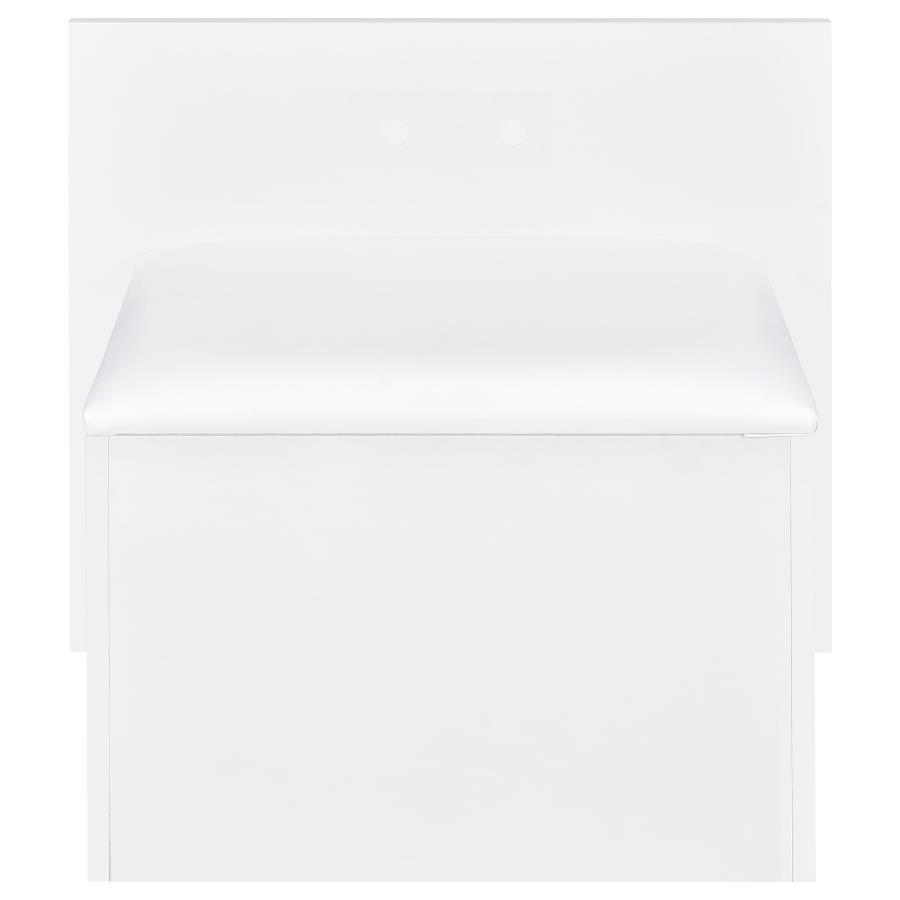 Flora - 2-Drawer Vanity Set With LED Mirror by Coaster Fine Furniture | Bel Furniture