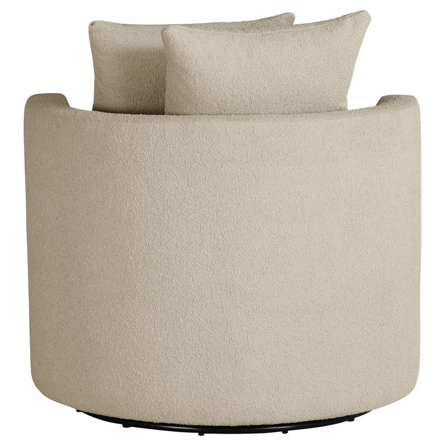 Debbie - Upholstered Swivel Accent Chair by CoasterEveryday | Bel Furniture