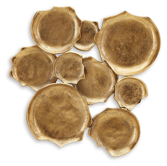 Gageton - Antique Gold Finish - Wall Decor by Signature Design by Ashley® | Bel Furniture