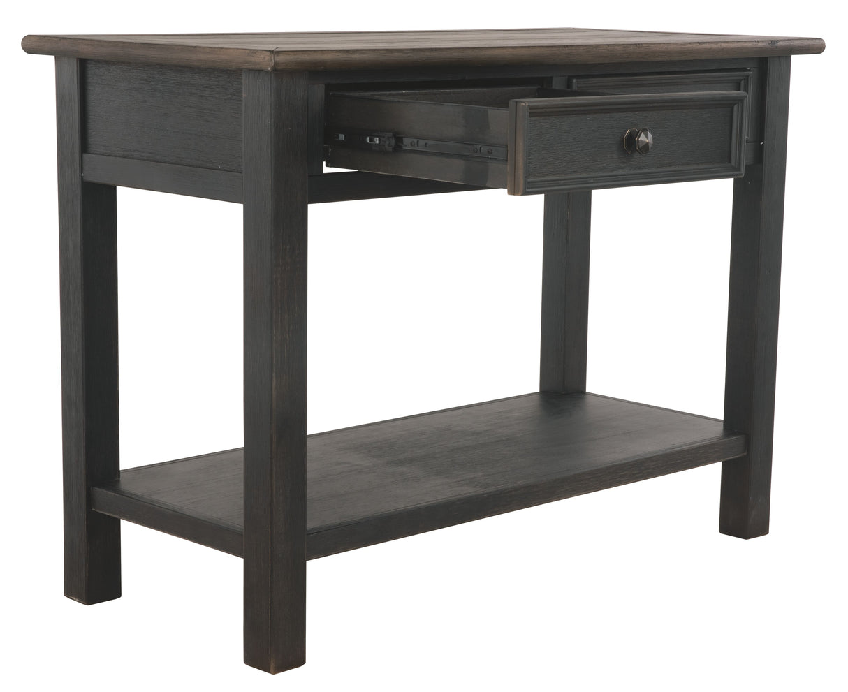 Tyler Creek - Grayish Brown / Black - Sofa Table by Signature Design by Ashley® | Bel Furniture