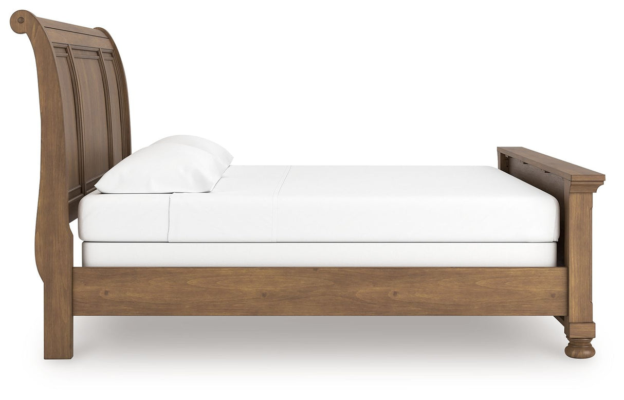 Feddinger - Sleigh Bed
