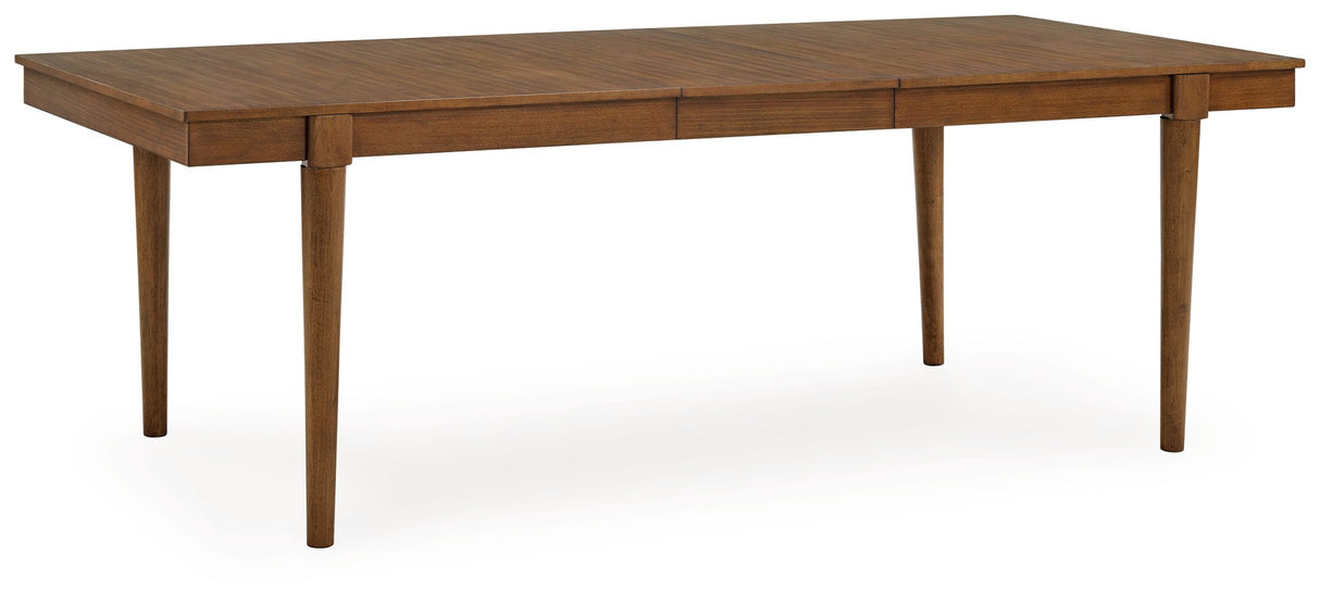 Lyncott - Brown - Rectangular Dining Room Extension Table by Signature Design by Ashley® | Bel Furniture