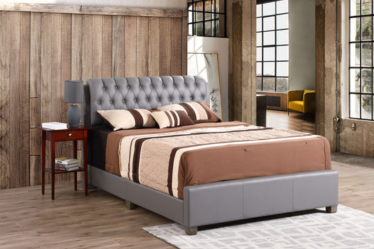 Tufted Upholstered Bed