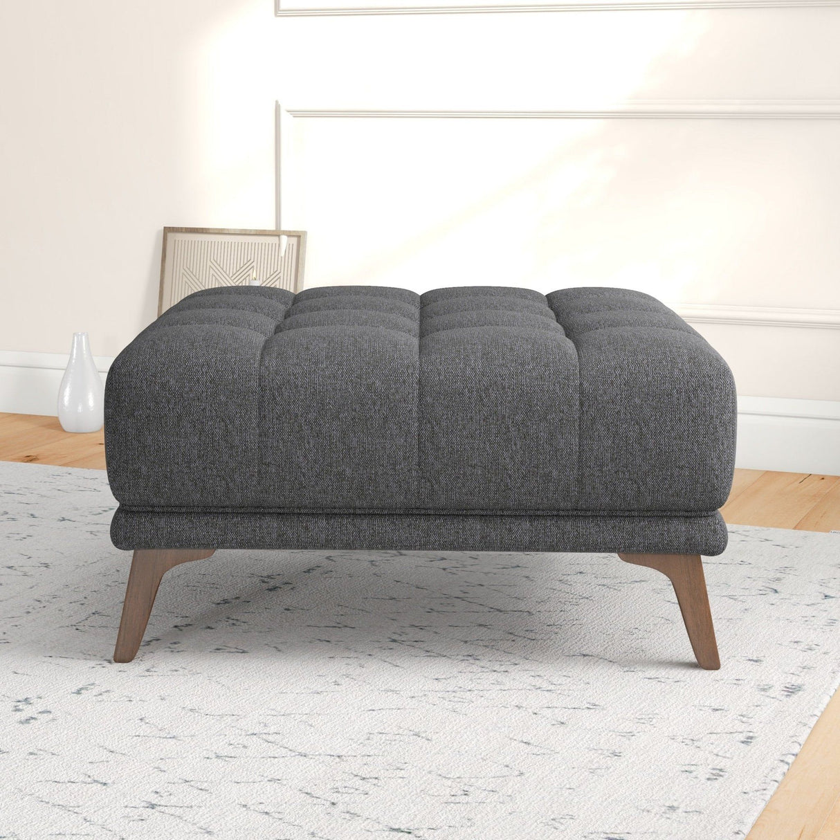 Addison - Square Upholstered Ottoman