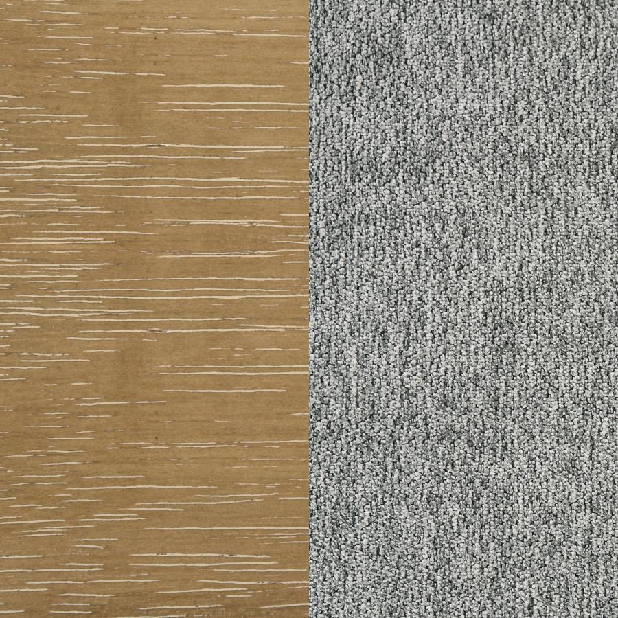 Croyden - 7 Piece Rectangular Dining Set - Gray / Weathered Natural