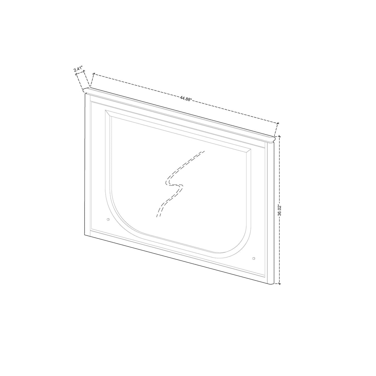 Brenda - 5 Piece Bedroom Set With LED Lighting