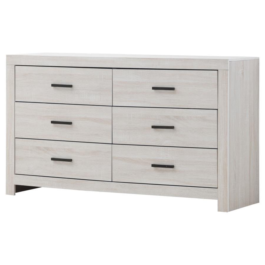 Brantford - 6-Drawer Dresser by CoasterEveryday | Bel Furniture