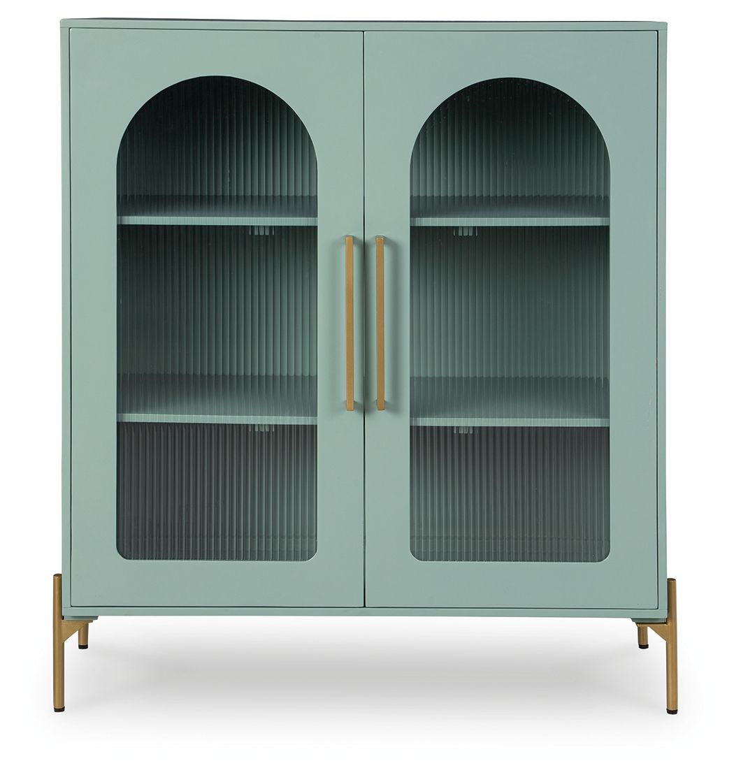 Adwen - Light Green - Accent Cabinet by Signature Design by Ashley® | Bel Furniture