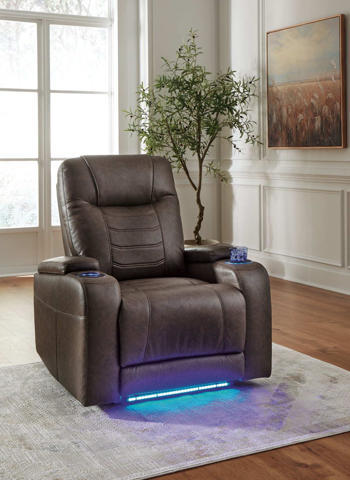 Schooner Rocks - Power Recliner / Adj Headrest by Signature Design by Ashley® | Bel Furniture