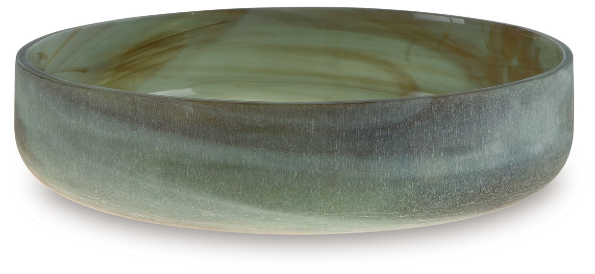 Bannington - Sage Green - Bowl by Signature Design by Ashley® | Bel Furniture