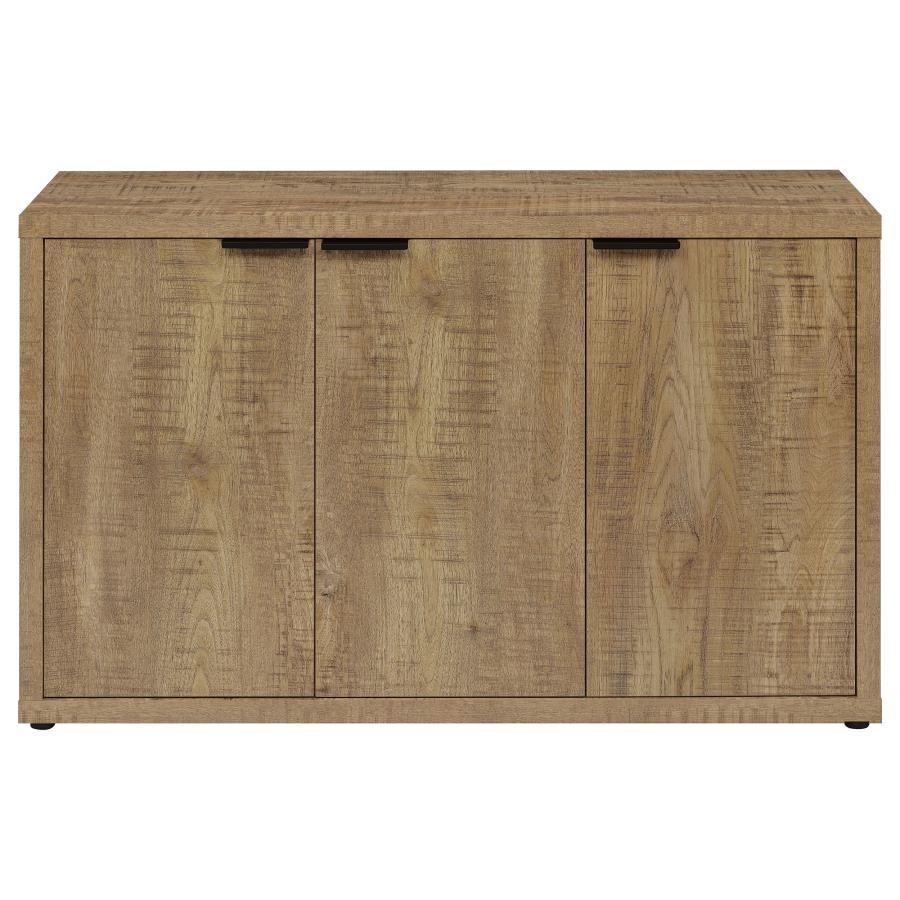 Pepita - 3 Door Engineered Wood Accent Cabinet - Mango Brown by Coaster Fine Furniture | Bel Furniture