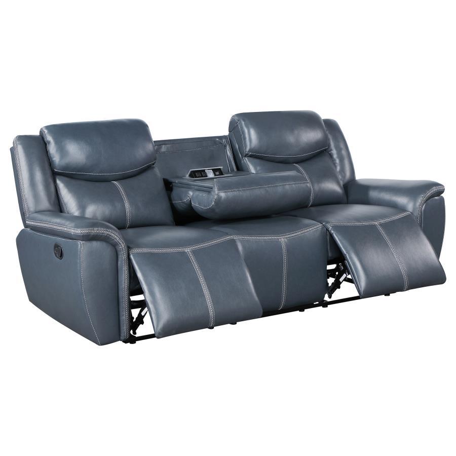 Sloane - Upholstered Reclining Sofa Set by Coaster Fine Furniture | Bel Furniture