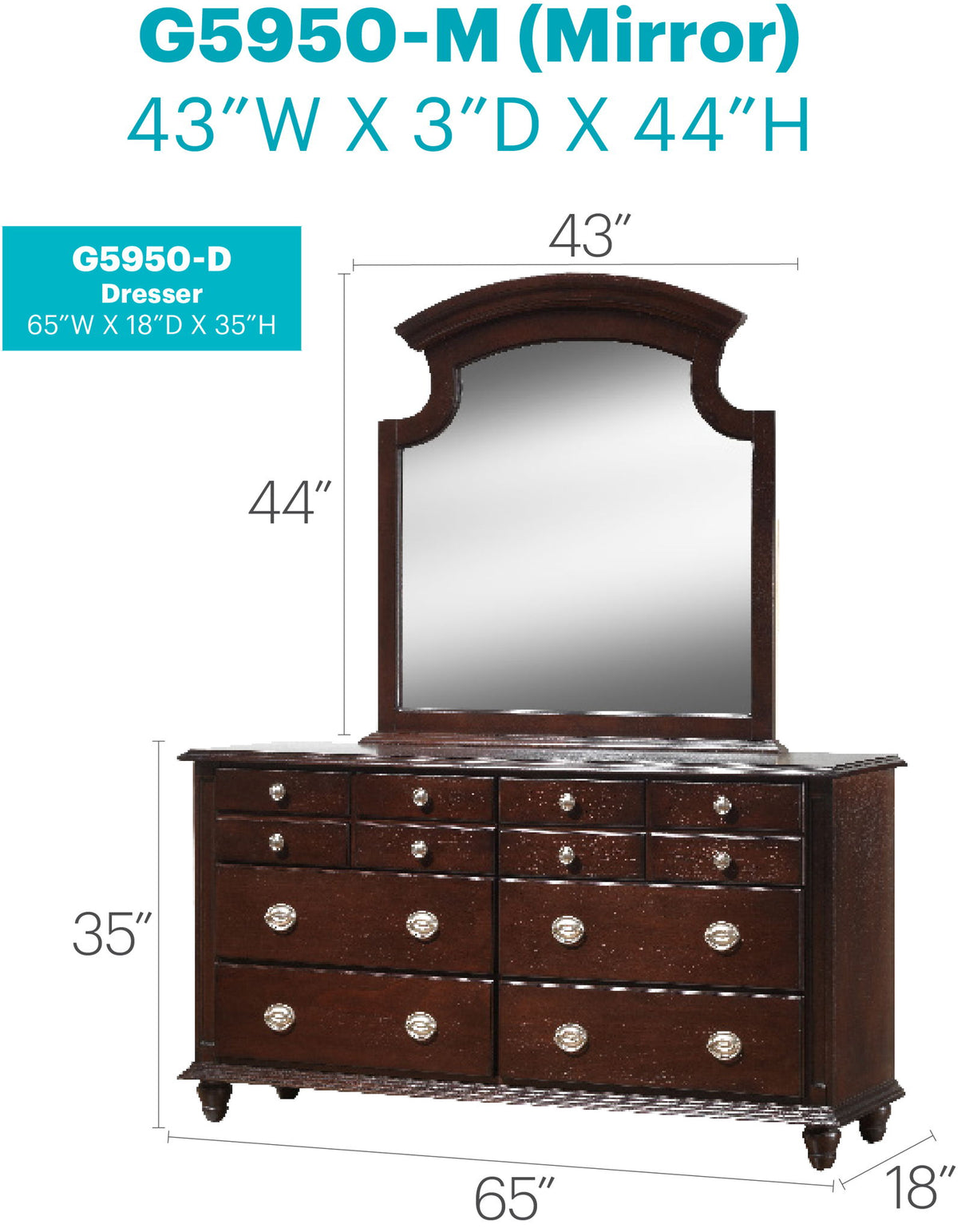 Elegant Traditional Dresser