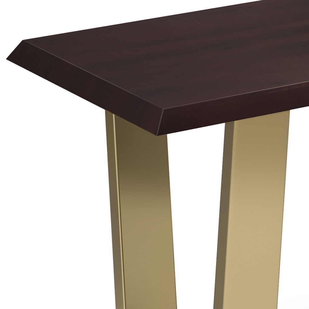 Lewis - Bench - Cognac by Simpli-Home | Bel Furniture