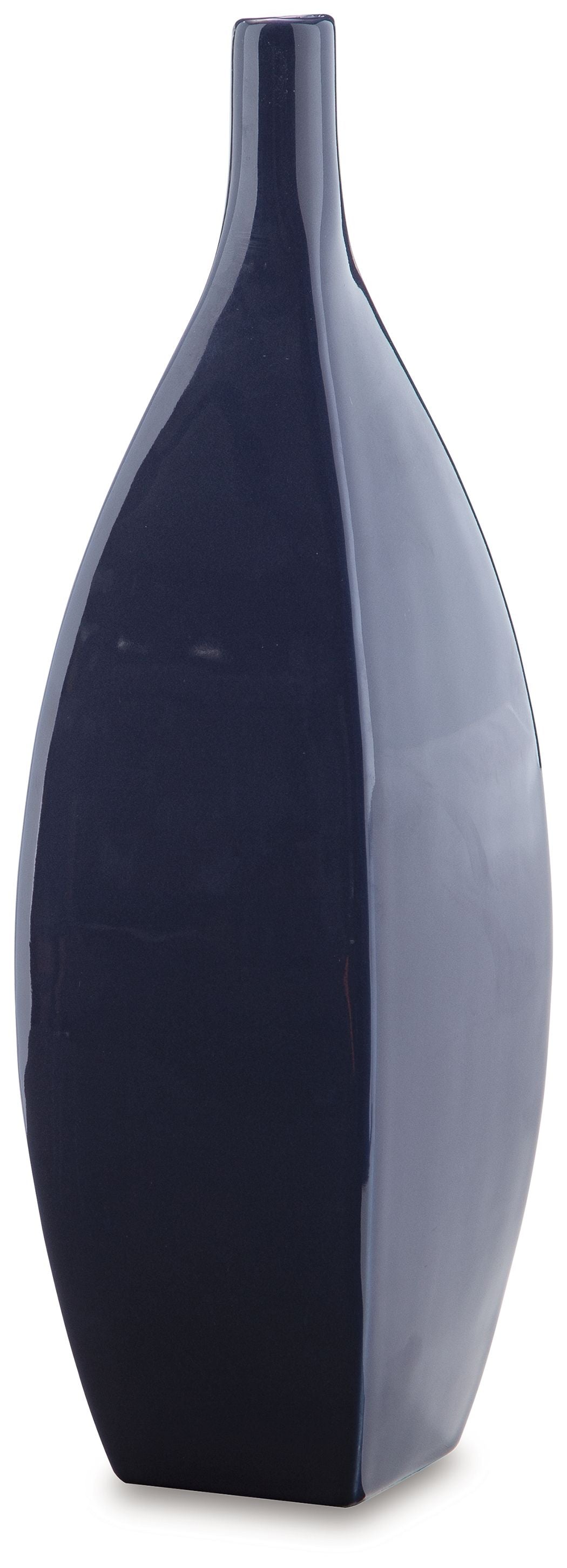 Abtinson - Vase Blue 6.25"W x 4.75"D x 16"H by Signature Design by Ashley® | Bel Furniture