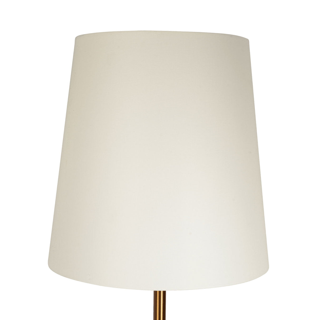Celestial - Modern Floor Lamp With Accent Table With Large Shade - Gold / White by Ashcroft Furniture | Bel Furniture