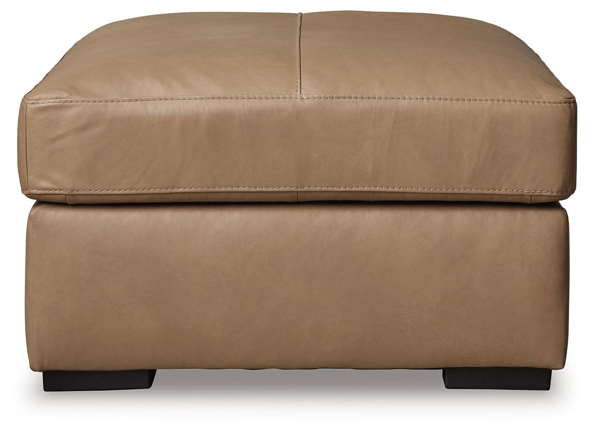 Bandon - Toffee - Oversized Accent Ottoman by Signature Design by Ashley® | Bel Furniture