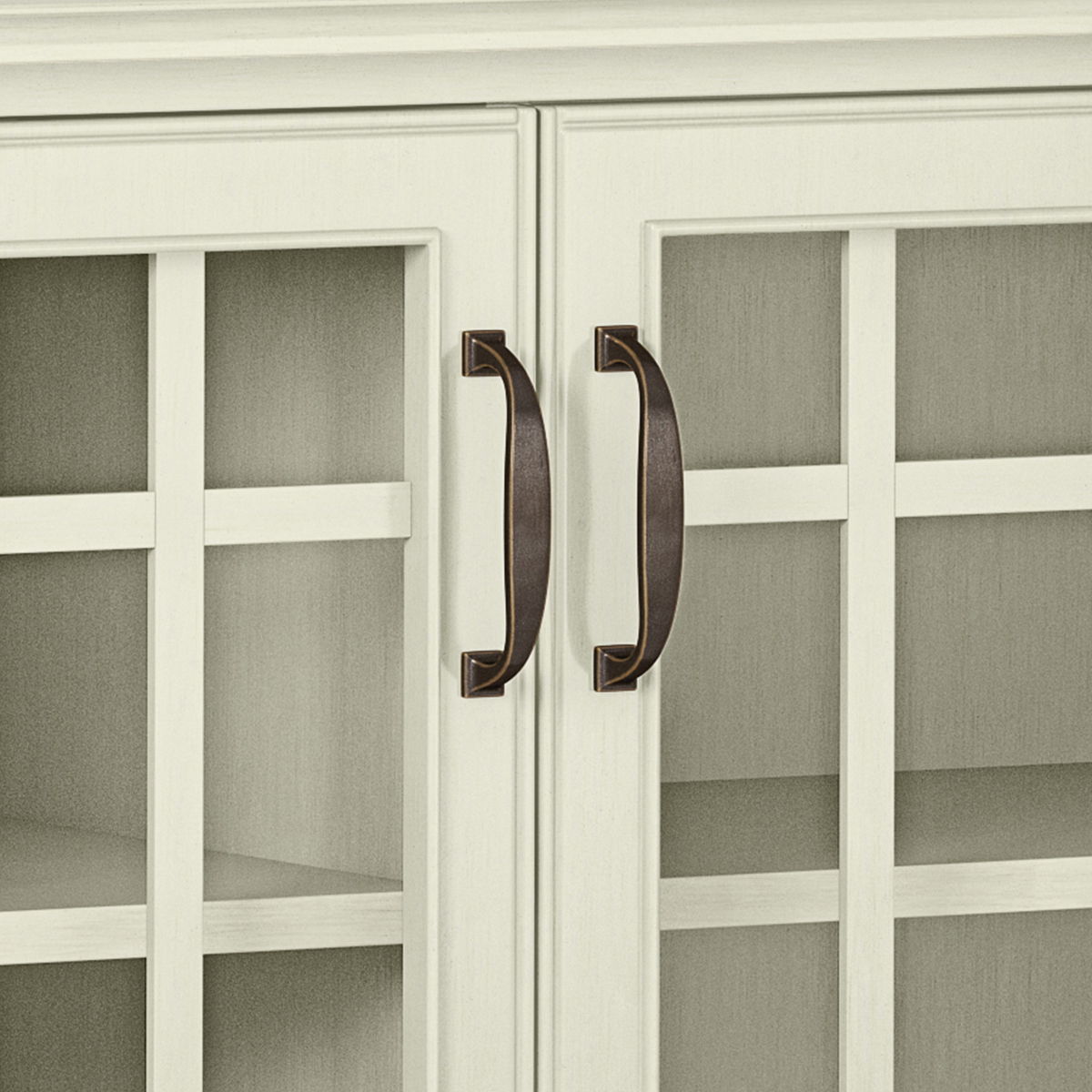 Connaught - Handcrafted Low Storage Cabinet by Simpli-Home | Bel Furniture