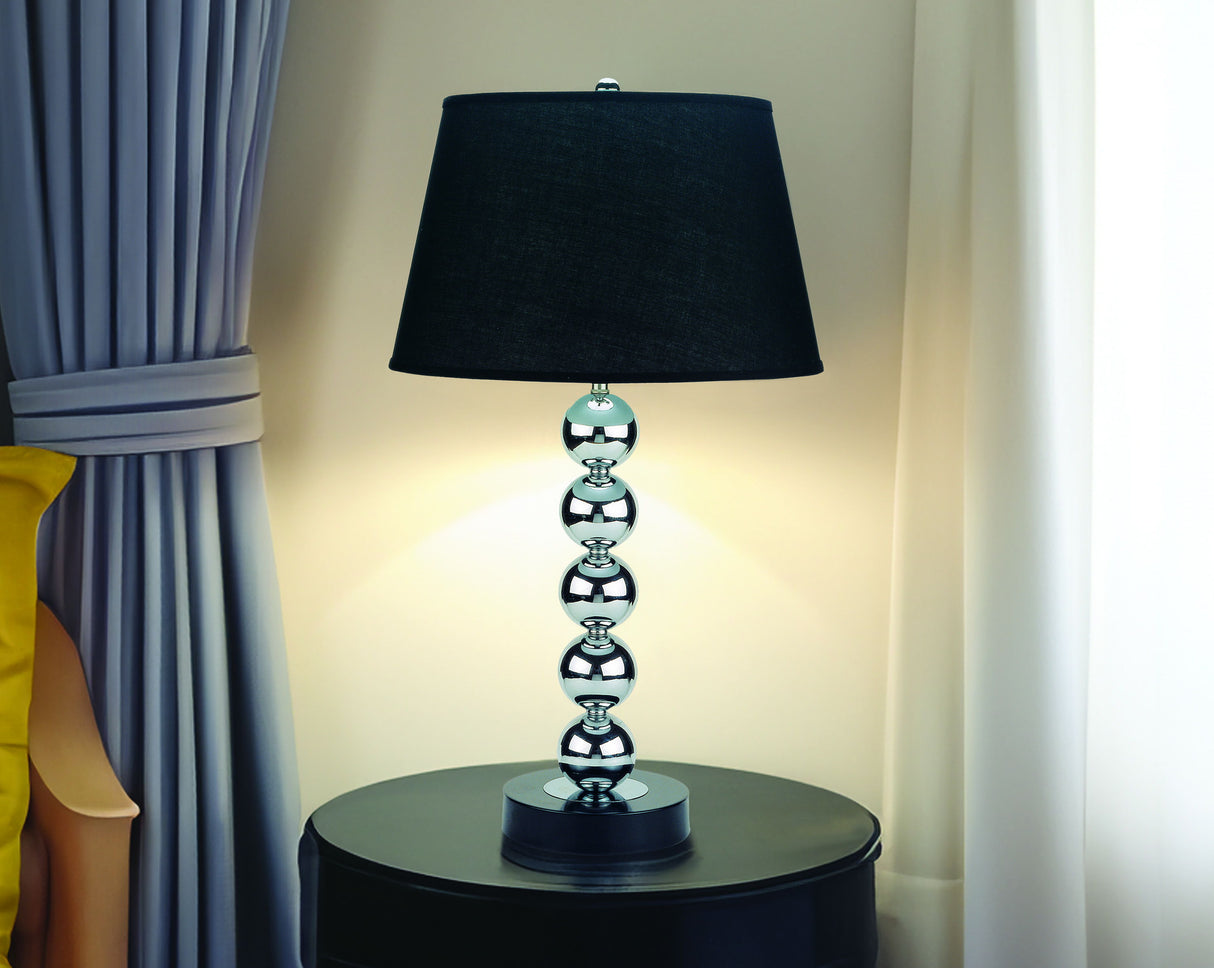 Table Lamp - Dark Gray by Crown Mark | Bel Furniture