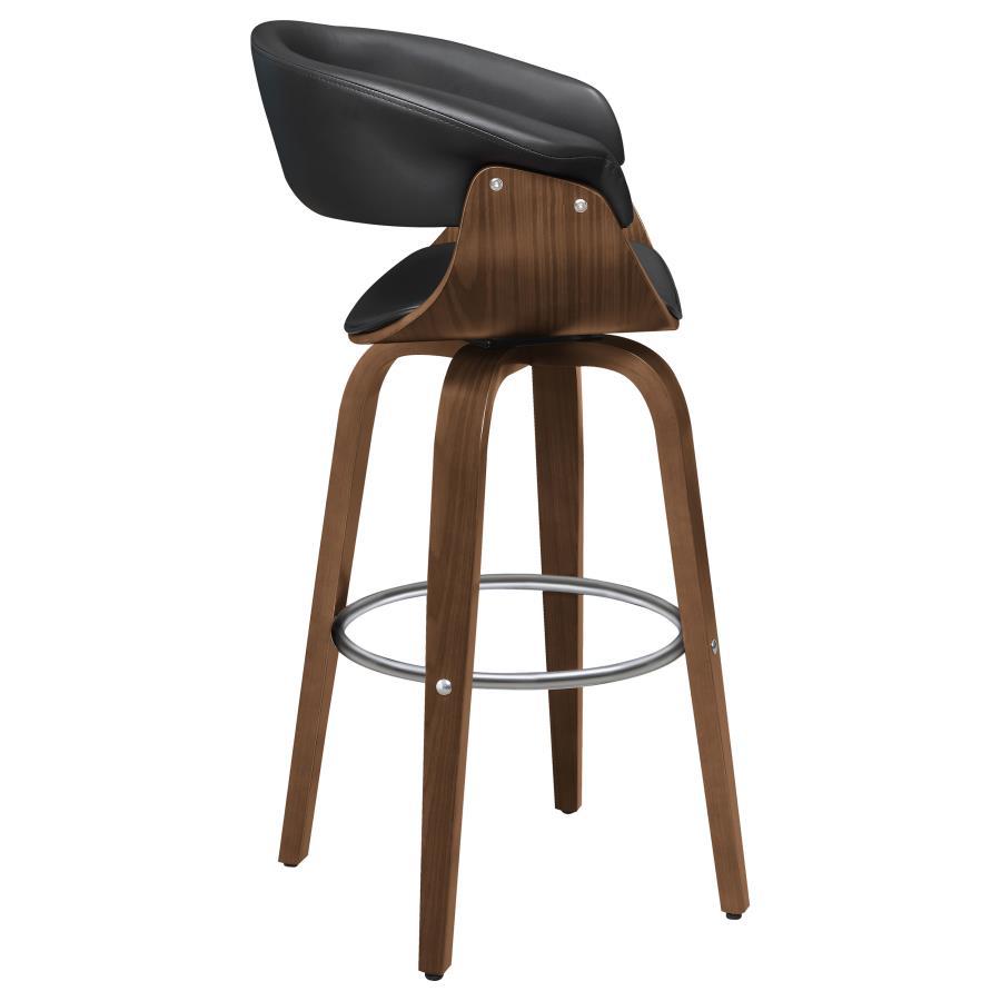 Zion - Upholstered Swivel Bar Stool by CoasterEssence | Bel Furniture