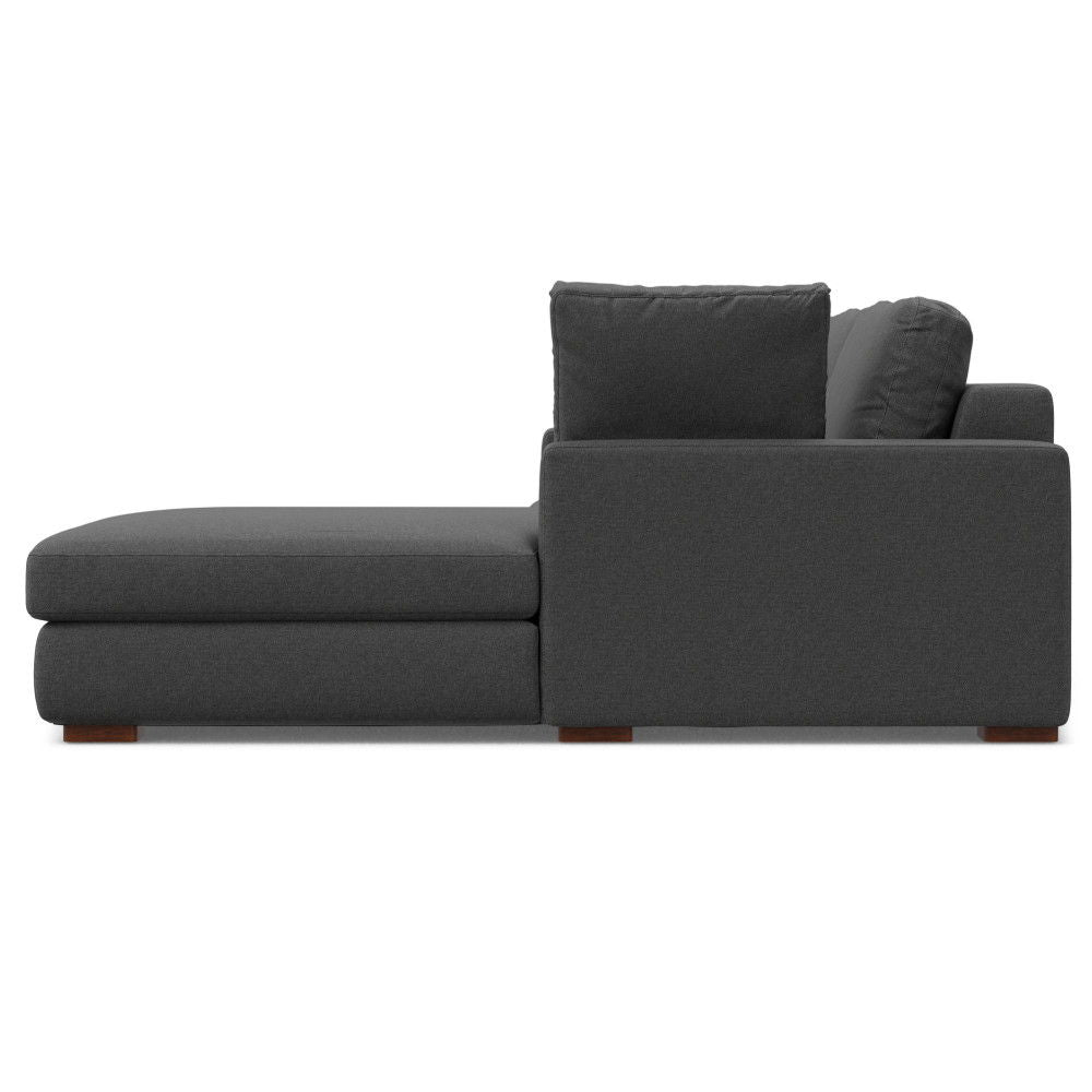 Charlie - Upholstered Deep Seater Sectional Sofa by Simpli-Home | Bel Furniture