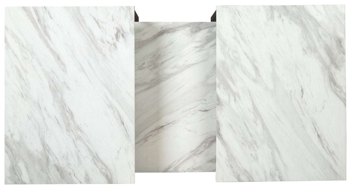 Donnesta - Gray / Black - Occasional Table Set (Set of 3) by Signature Design by Ashley® | Bel Furniture